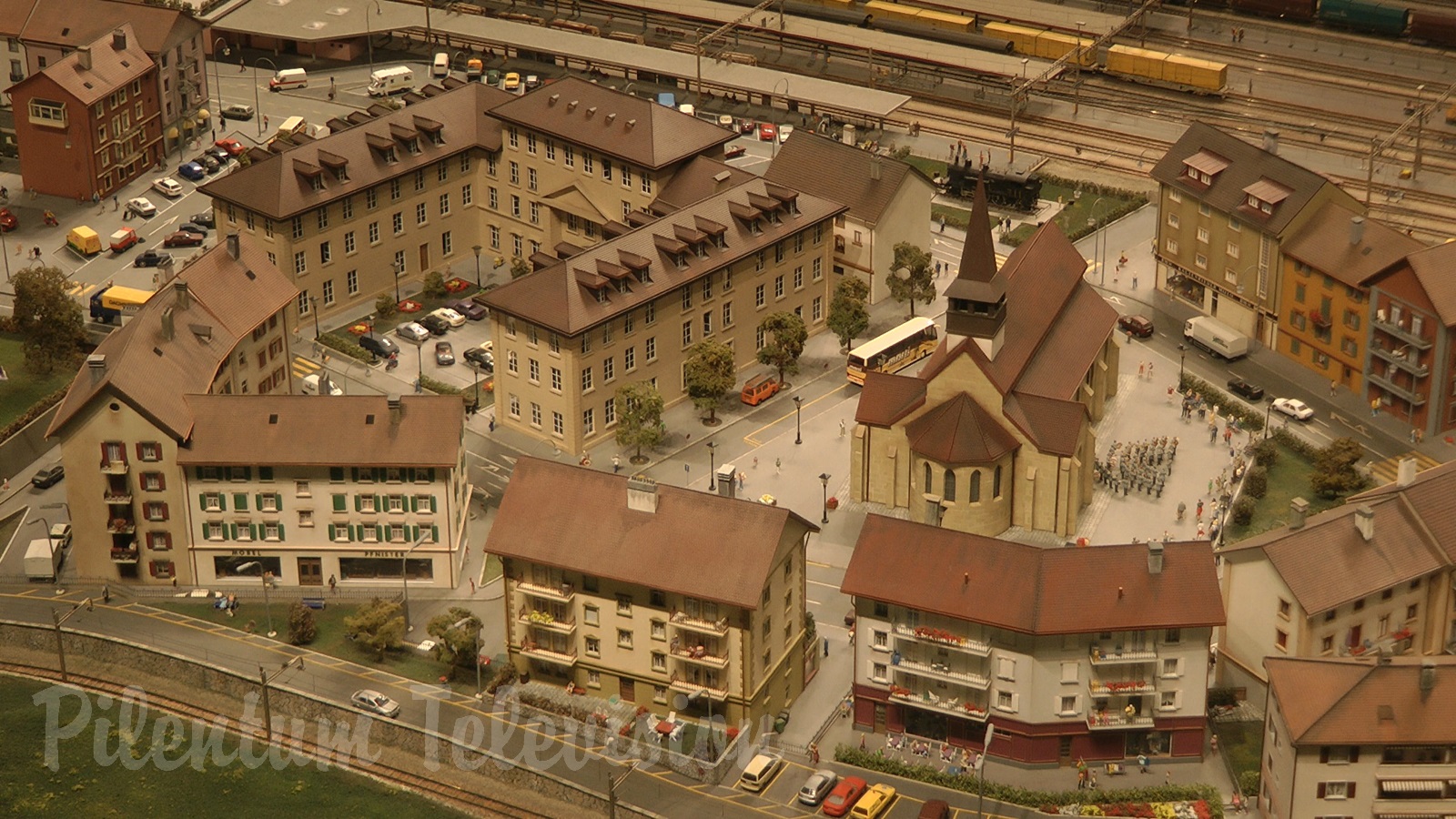 The Beautiful Model Railroad Layout at the Kaeserberg Railway Foundation