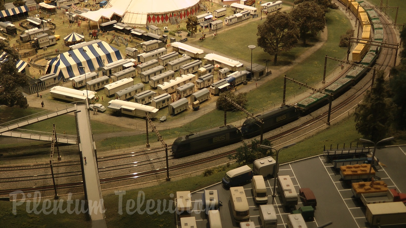 The Beautiful Model Railroad Layout at the Kaeserberg Railway Foundation