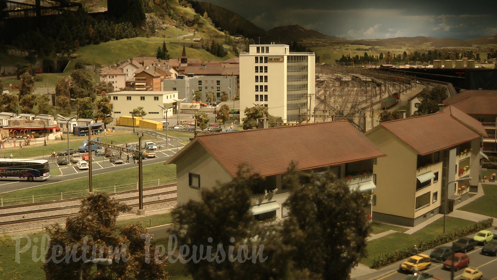 The Beautiful Model Railroad Layout at the Kaeserberg Railway Foundation