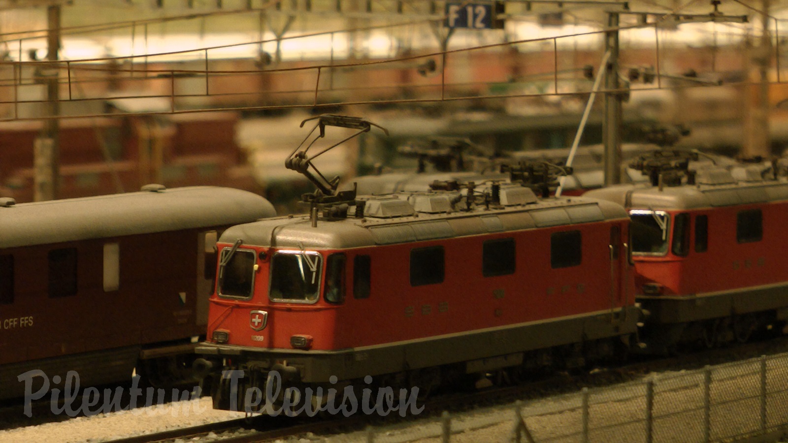 The Beautiful Model Railroad Layout at the Kaeserberg Railway Foundation