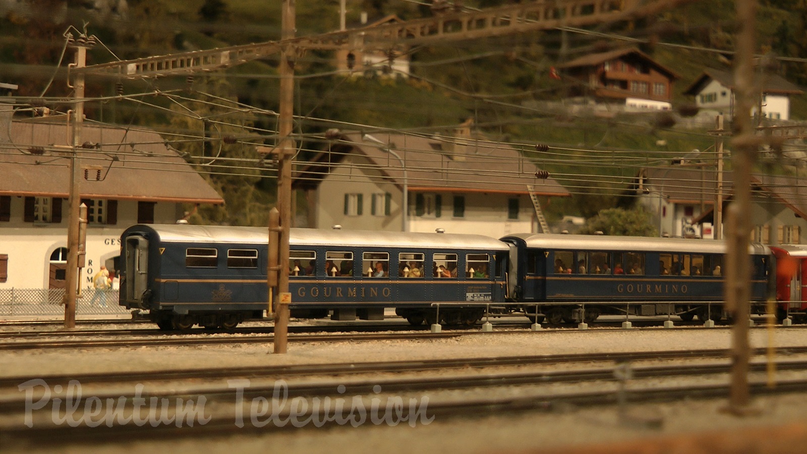 The Beautiful Model Railroad Layout at the Kaeserberg Railway Foundation