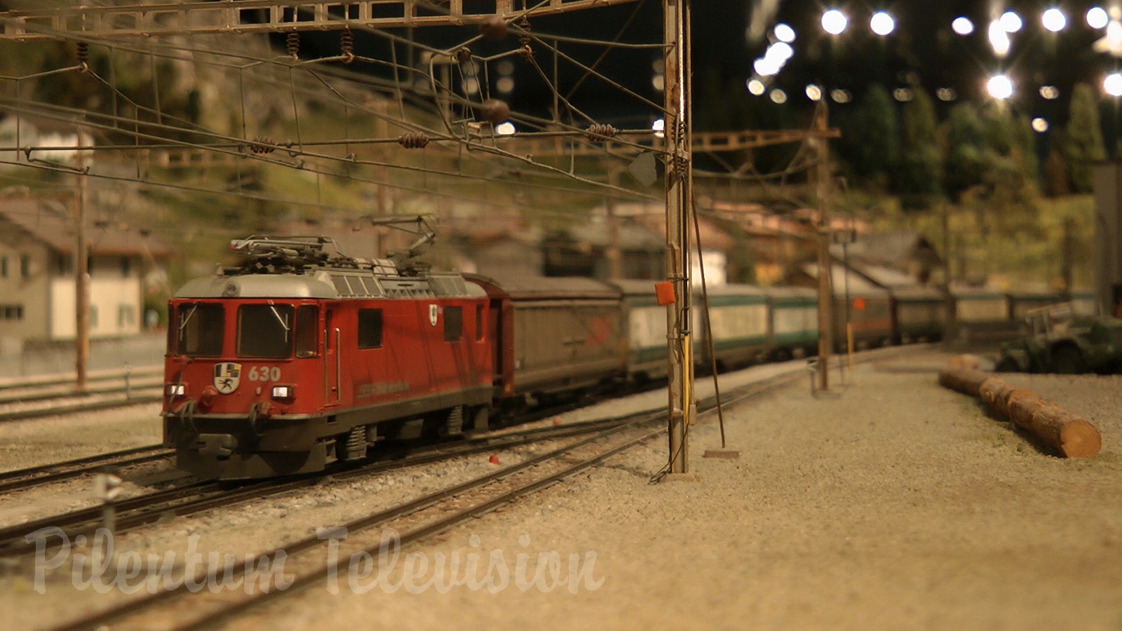 The Beautiful Model Railroad Layout at the Kaeserberg Railway Foundation