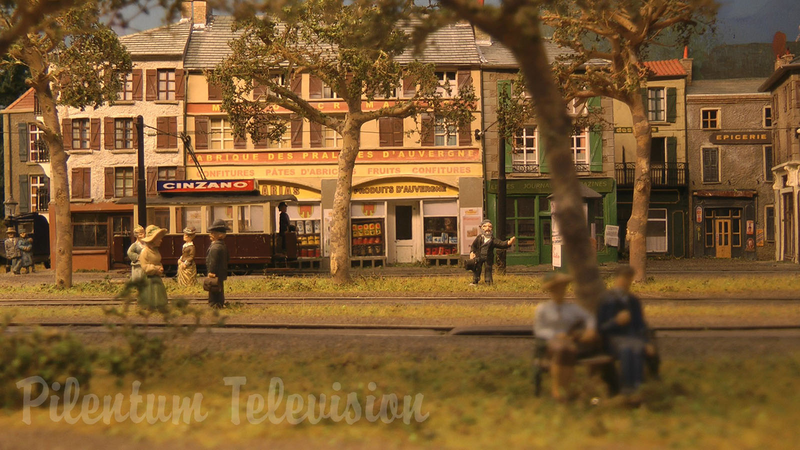 Model Railway Masterpiece Deceptively Real Old Tramway of France