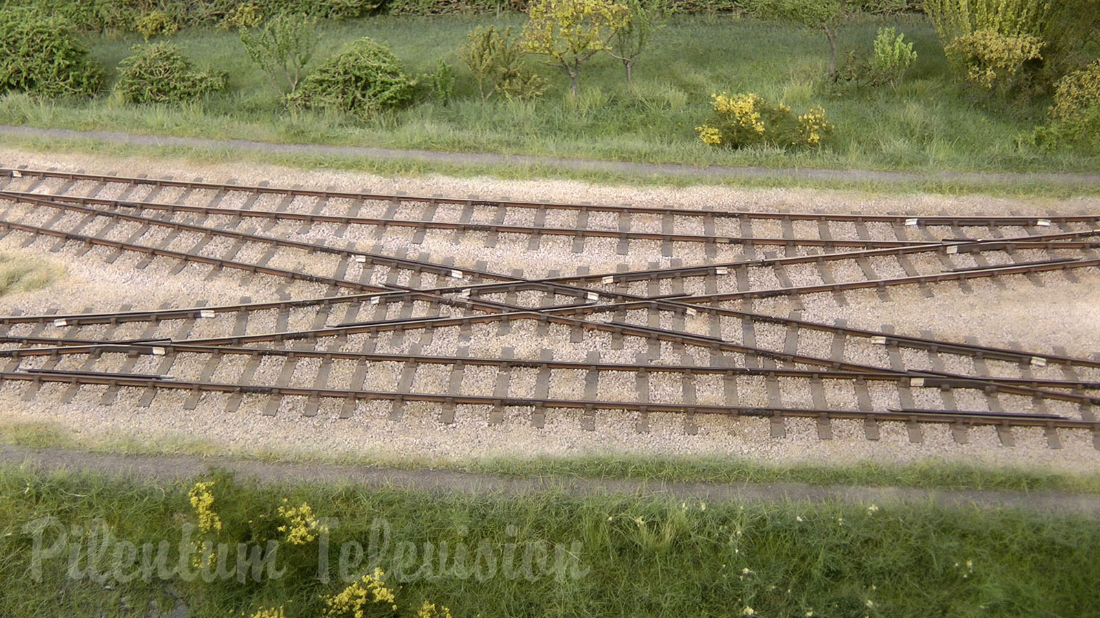 Model railway Pempoul by Gordon and Maggie Gravett