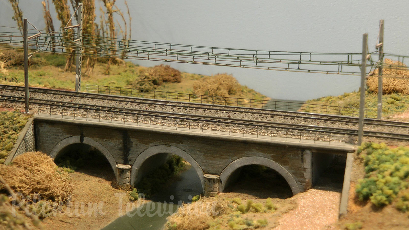 N scale model railway layout by Association Françaises des Amis du N