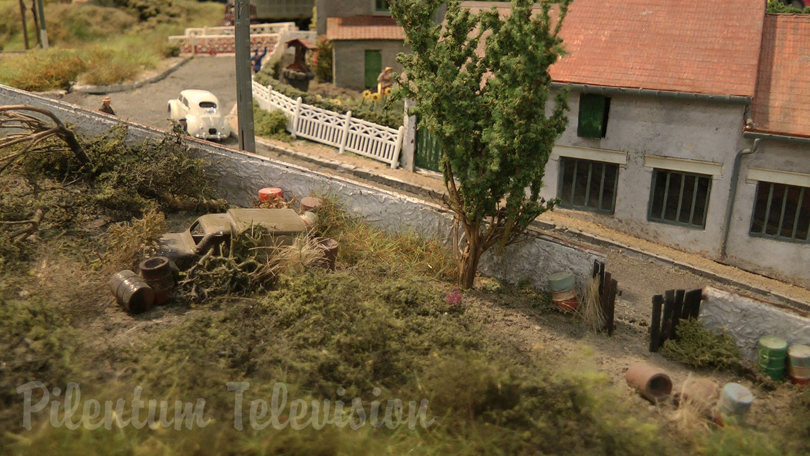 Beautiful French Modular Model Railway Layout with Cab Ride in HO Scale