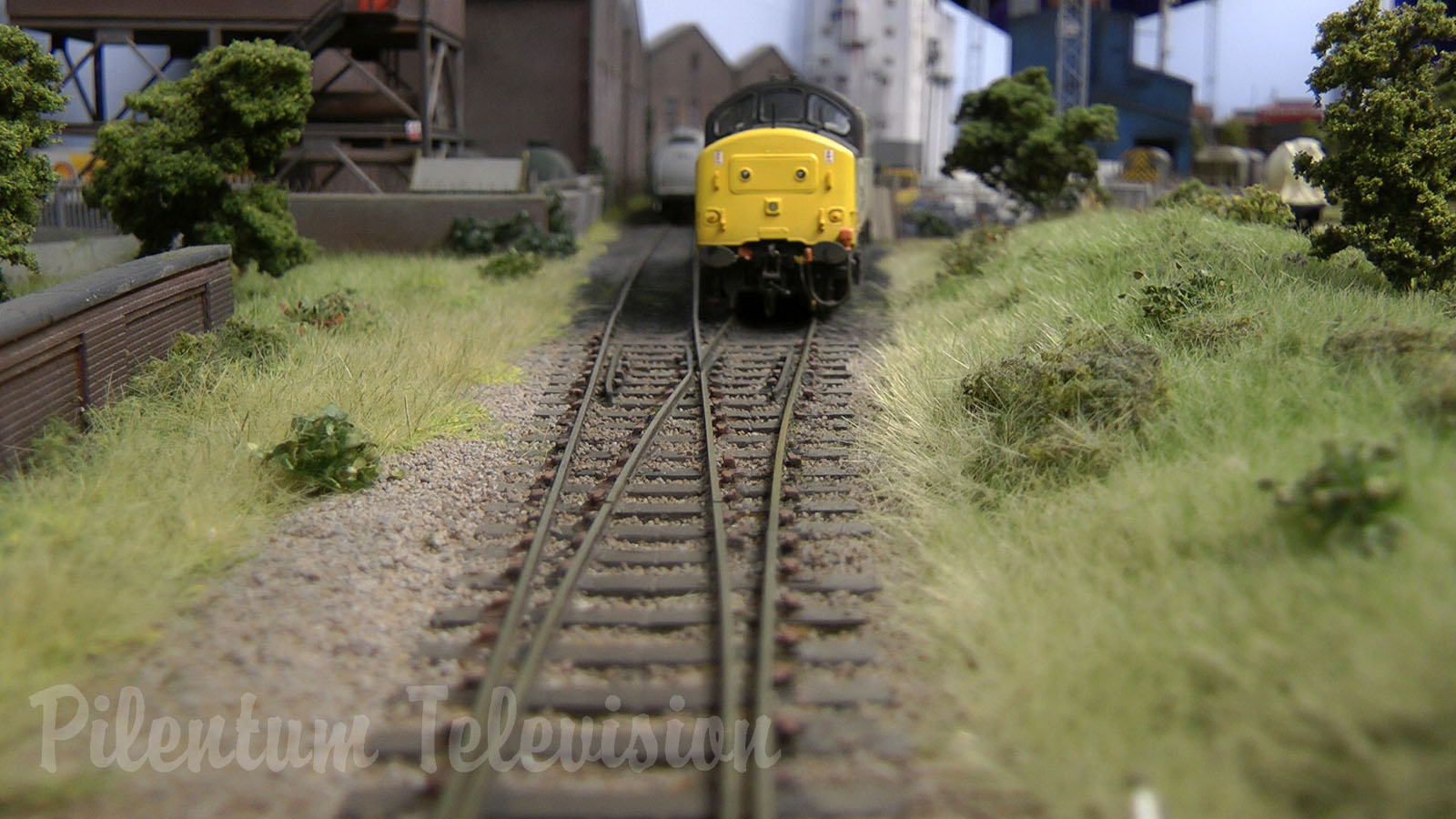 British Model Railway Layout in OO Gauge with Cab Ride