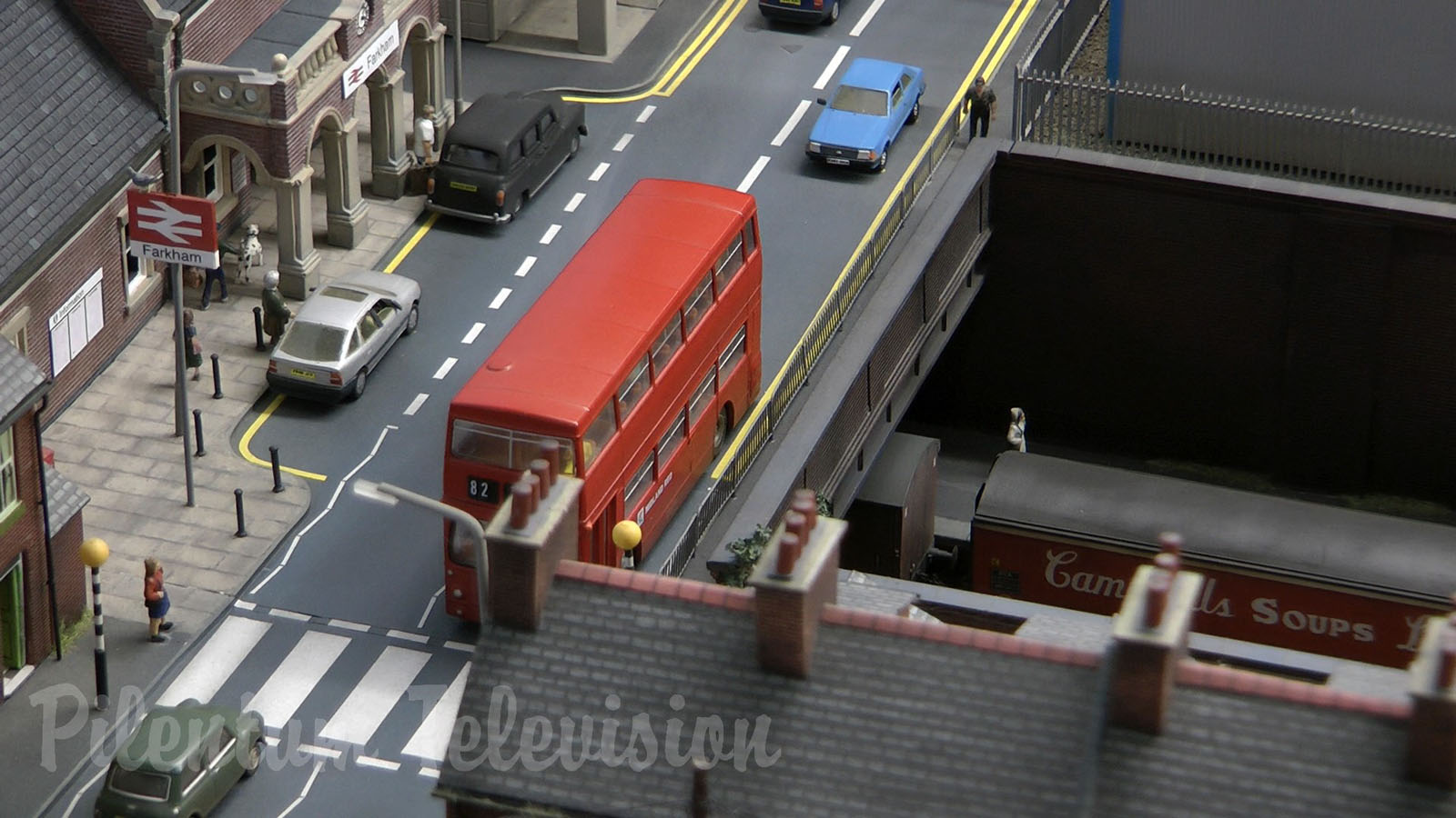 British Model Railway Layout in OO Gauge with Cab Ride