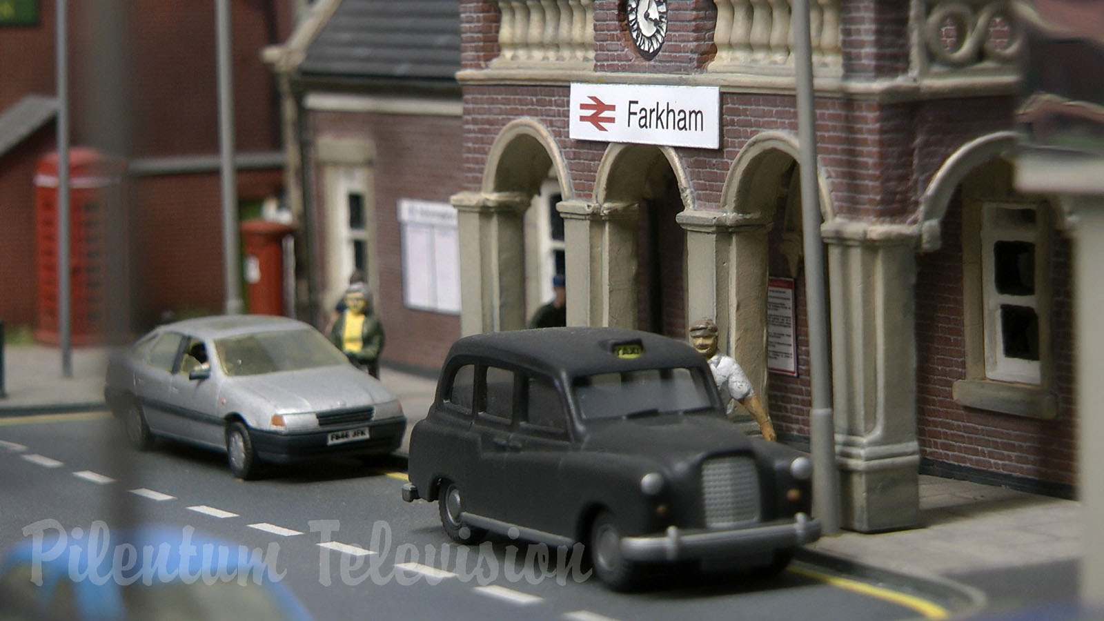 British Model Railway Layout in OO Gauge with Cab Ride