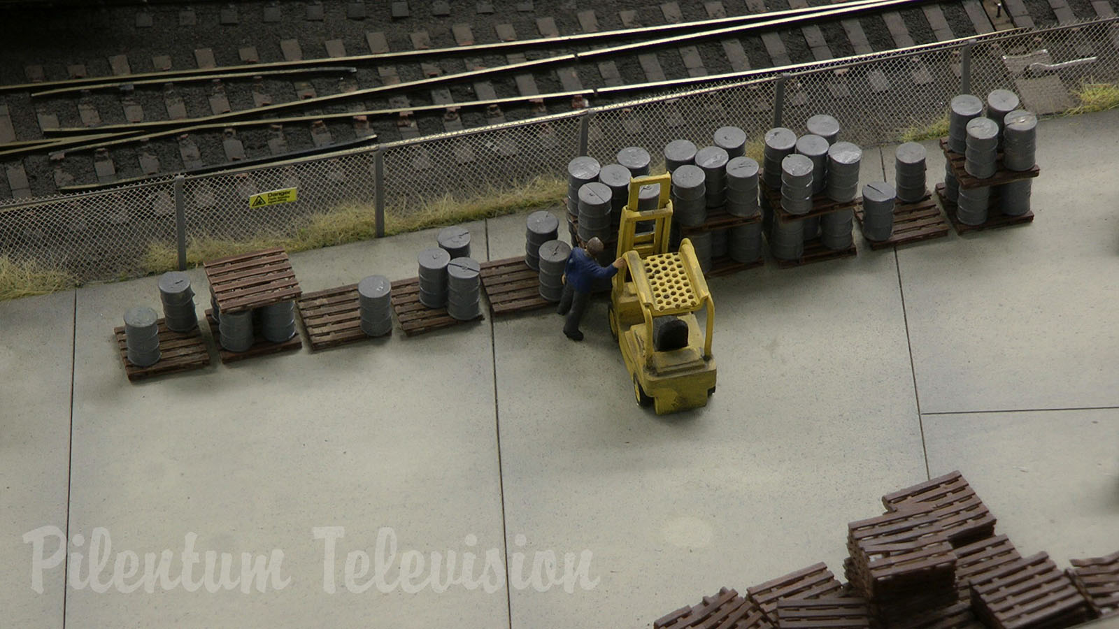 British Model Railway Layout in OO Gauge with Cab Ride