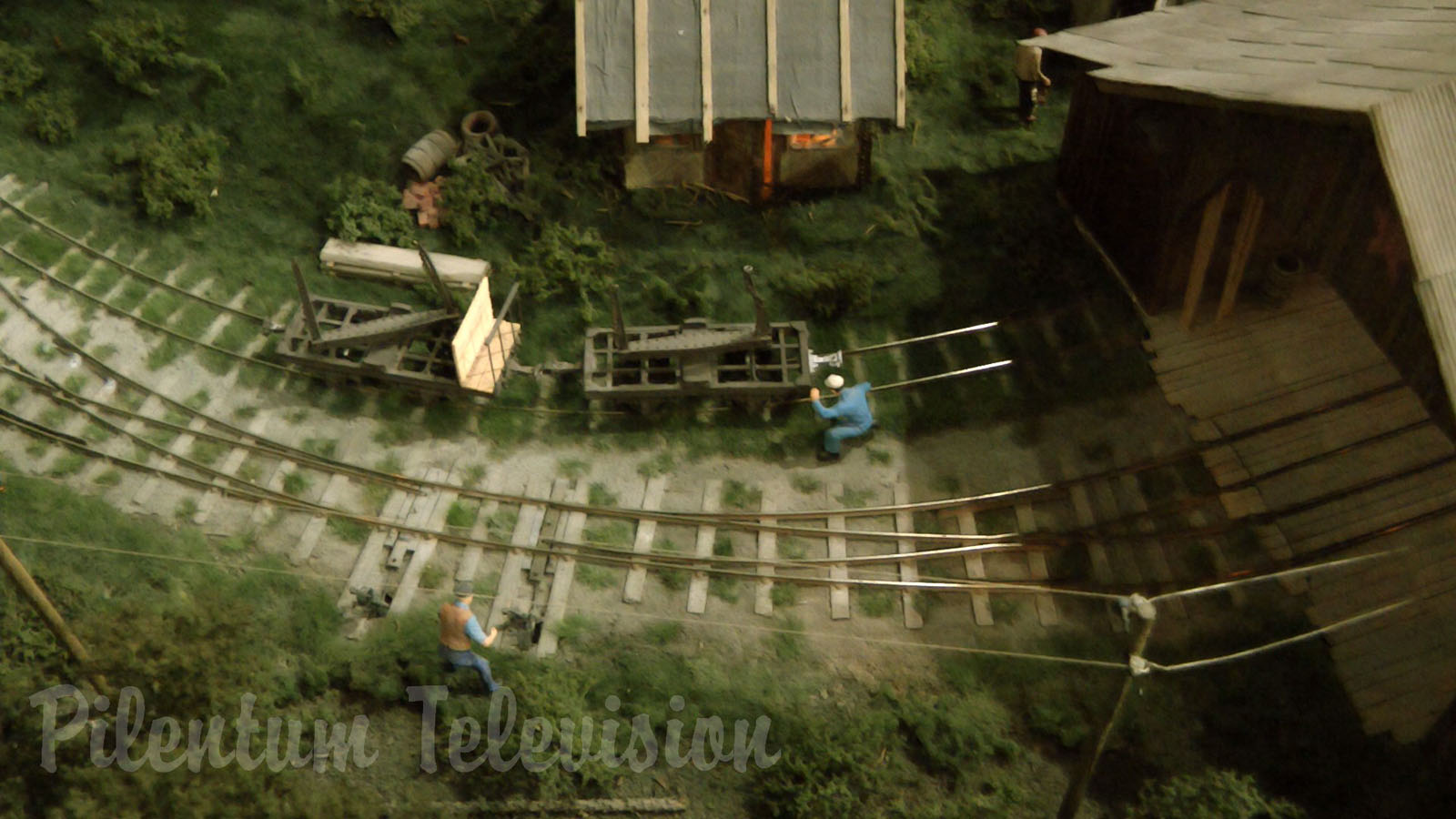 The Funicular Scale Model down in the Romanian Forest