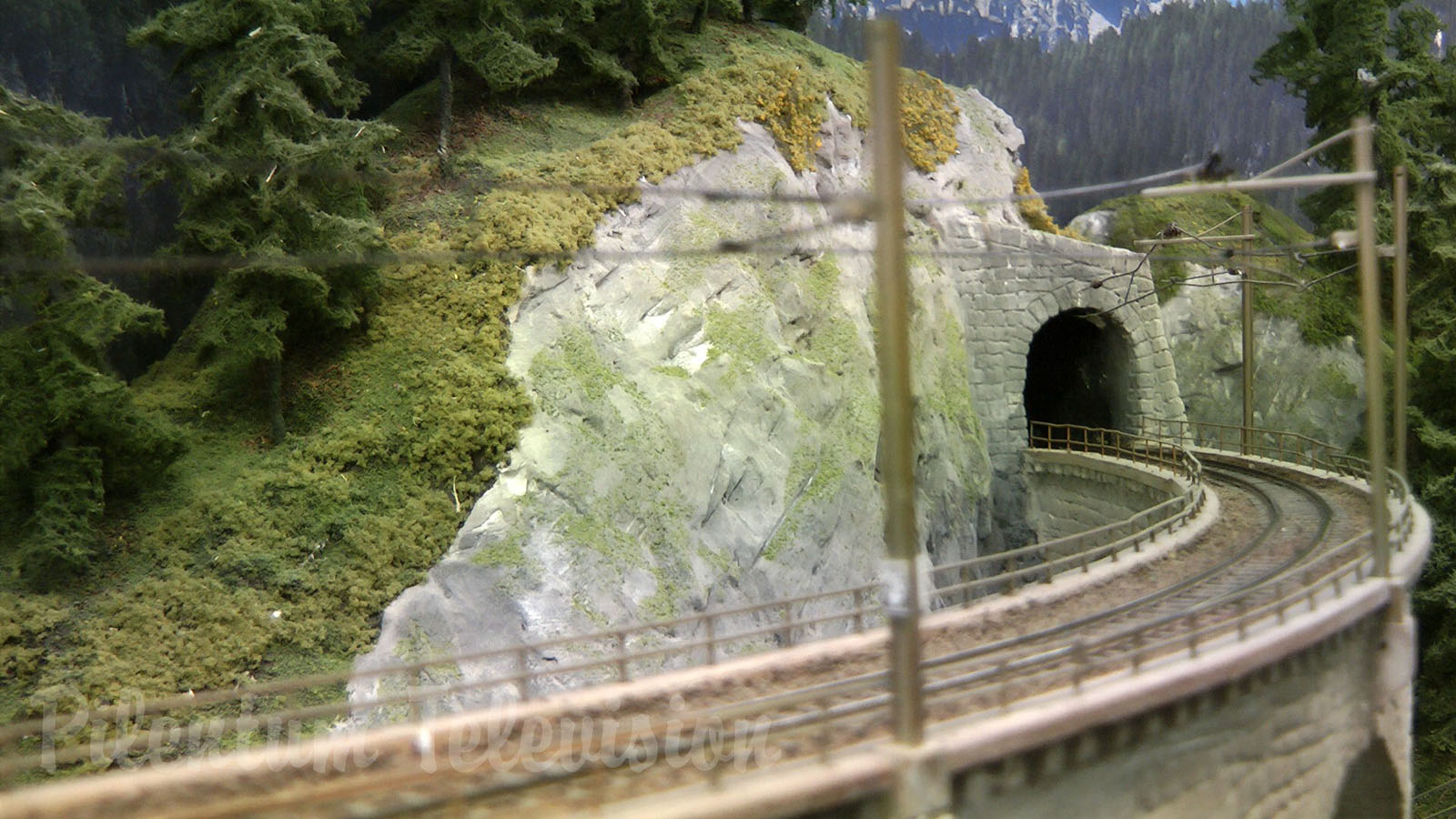 Beautiful Narrow Gauge Model Trains with Realistic Catenary made by Niek Talsma