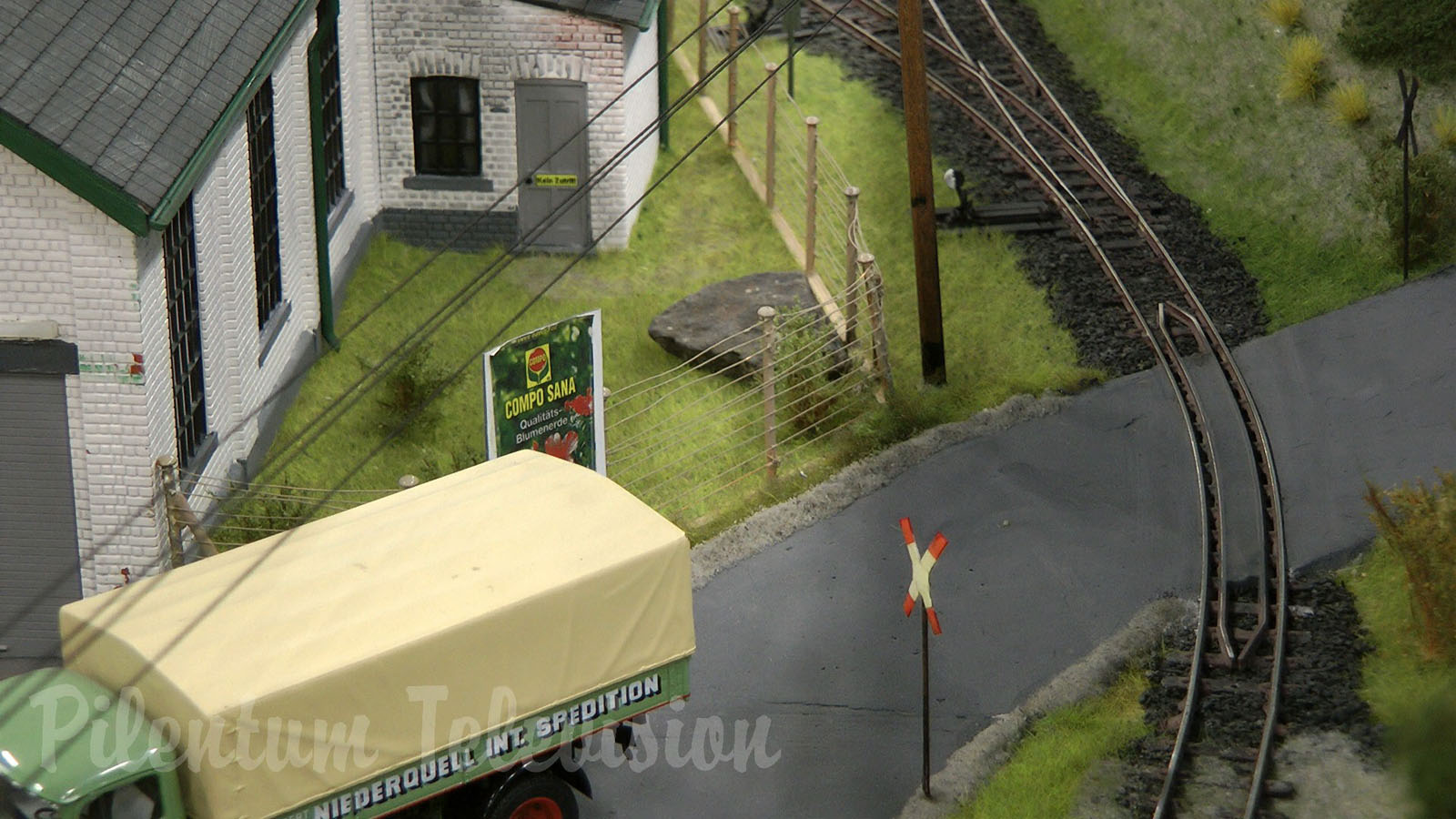 Impressive and Lovely Built O Gauge Model Railroad Display