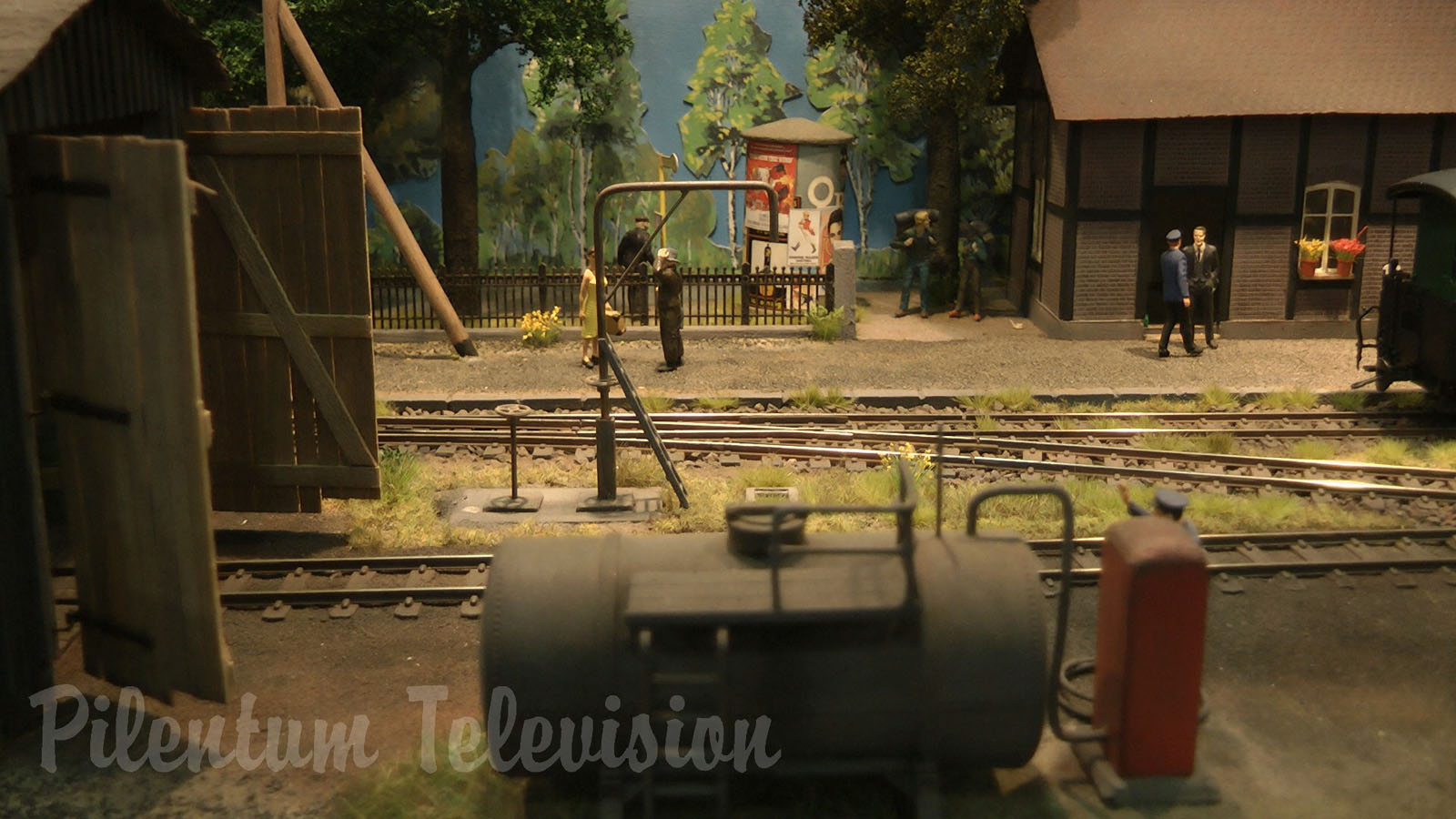 Impressive and Lovely Built O Gauge Model Railroad Display