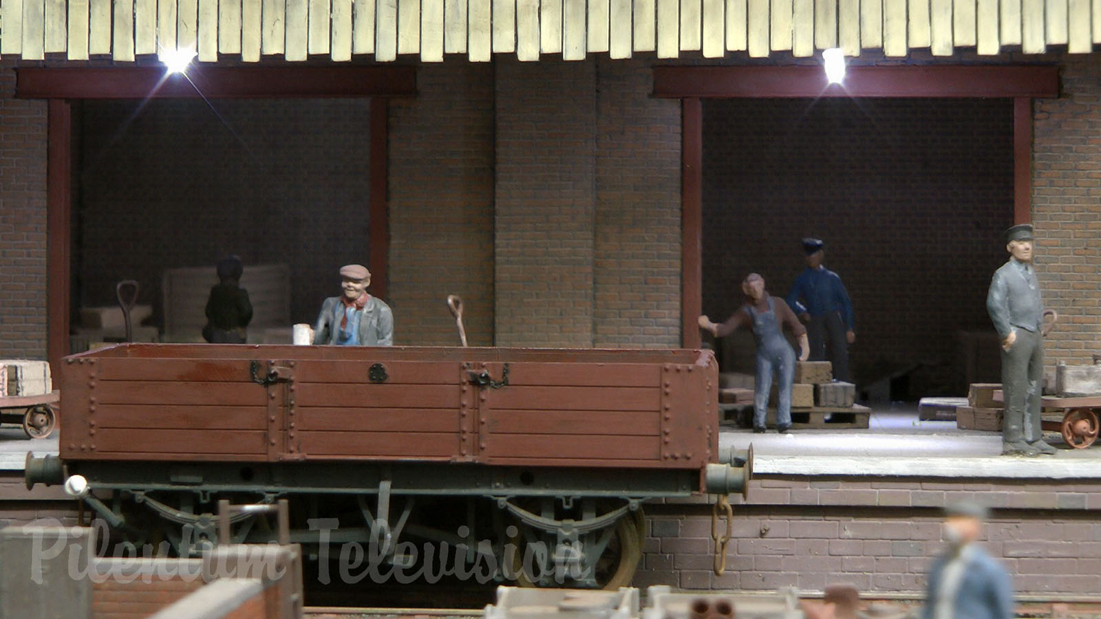 British Model Railway Layout Ladeside Diesel Depot in O Gauge