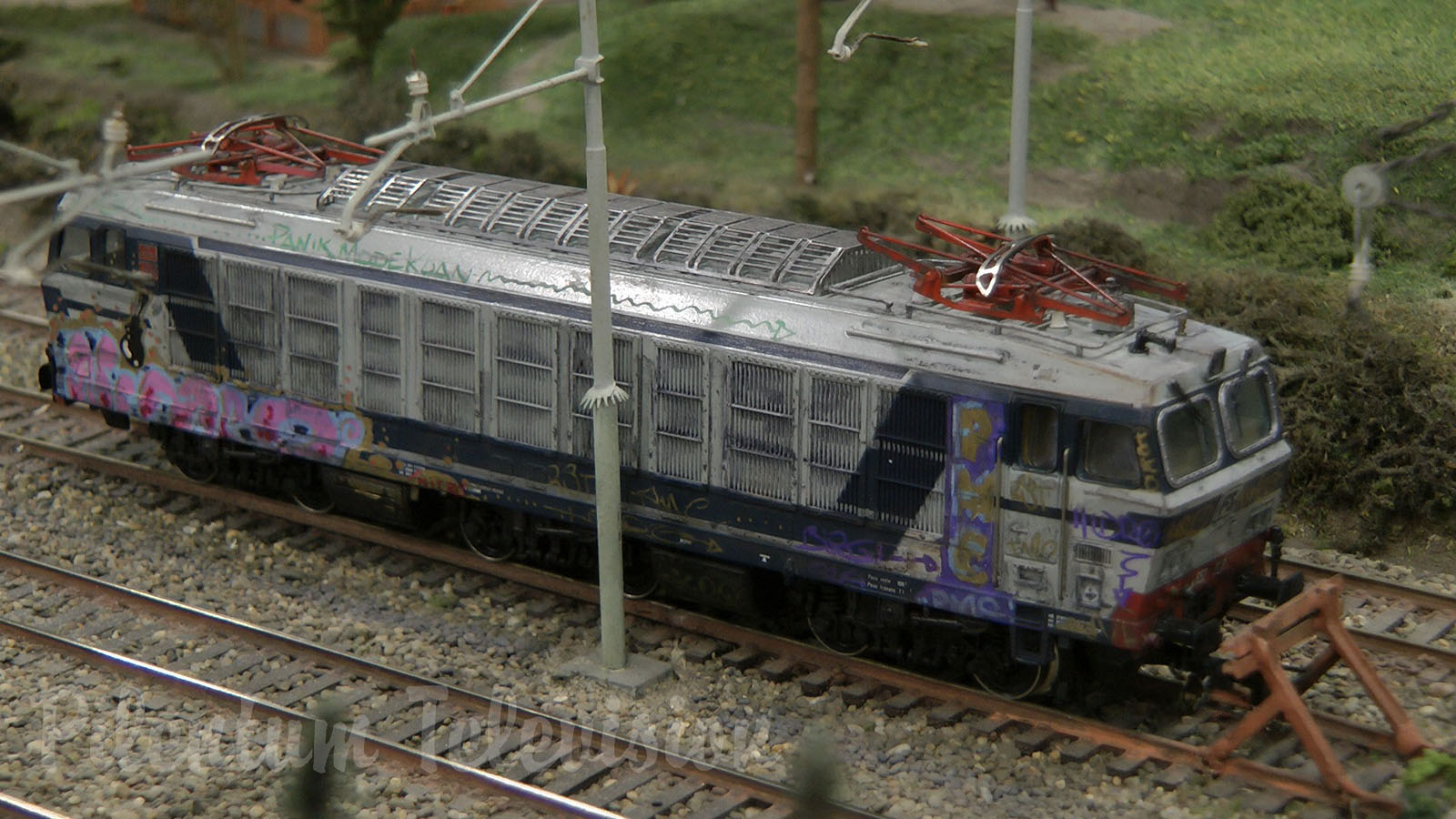 Model Railroad Layout by VBF Group with Italian High Speed Train Frecciarossa by Trenitalia