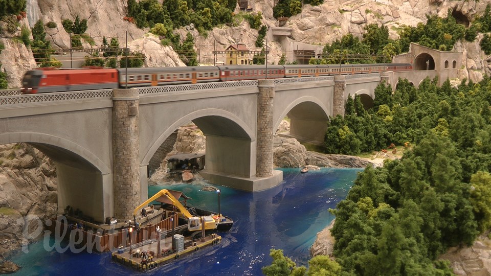 The Italian Model Railroad Layout - State of the Art of Model Railroading