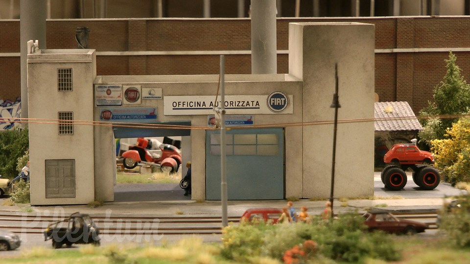 The Italian Model Railroad Layout - State of the Art of Model Railroading