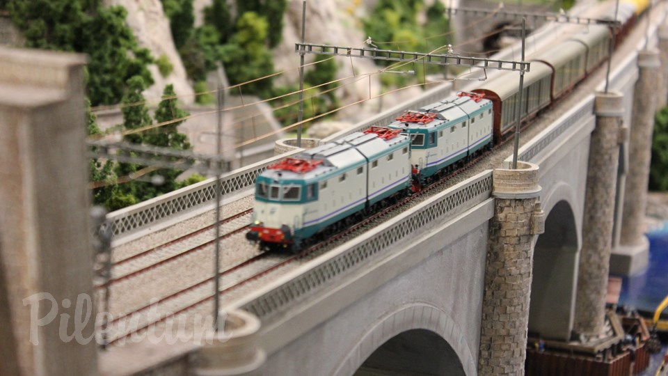 The Italian Model Railroad Layout - State of the Art of Model Railroading