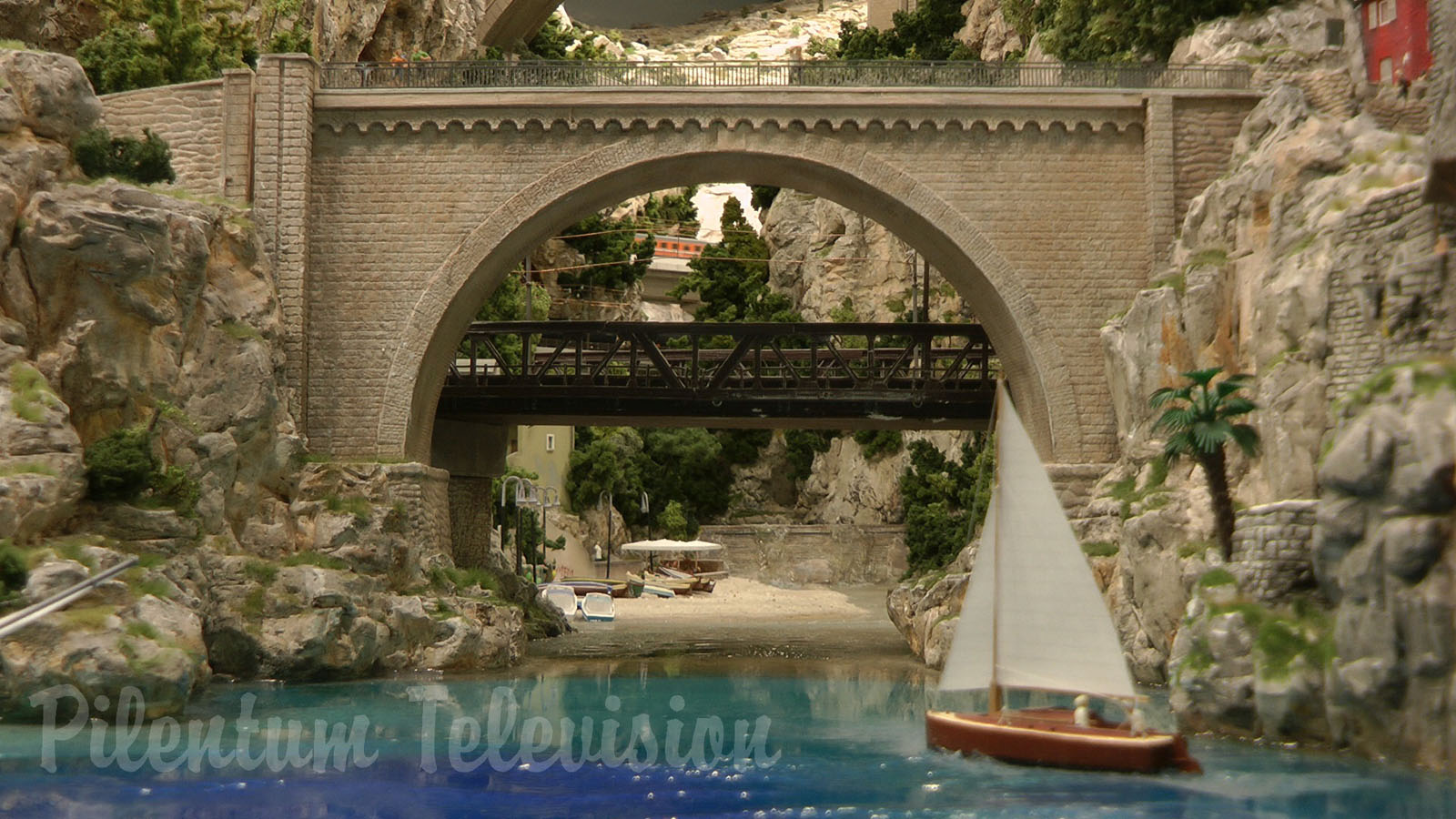 The most beautiful model railway layout of Italy - State of the Art of Rail transport modelling