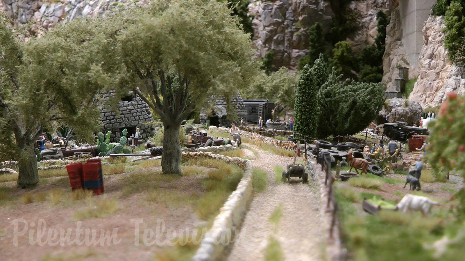 The most beautiful model railway layout of Italy - State of the Art of Rail transport modelling