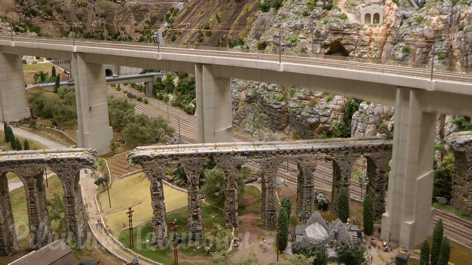 The most beautiful model railway layout of Italy - State of the Art of Rail transport modelling