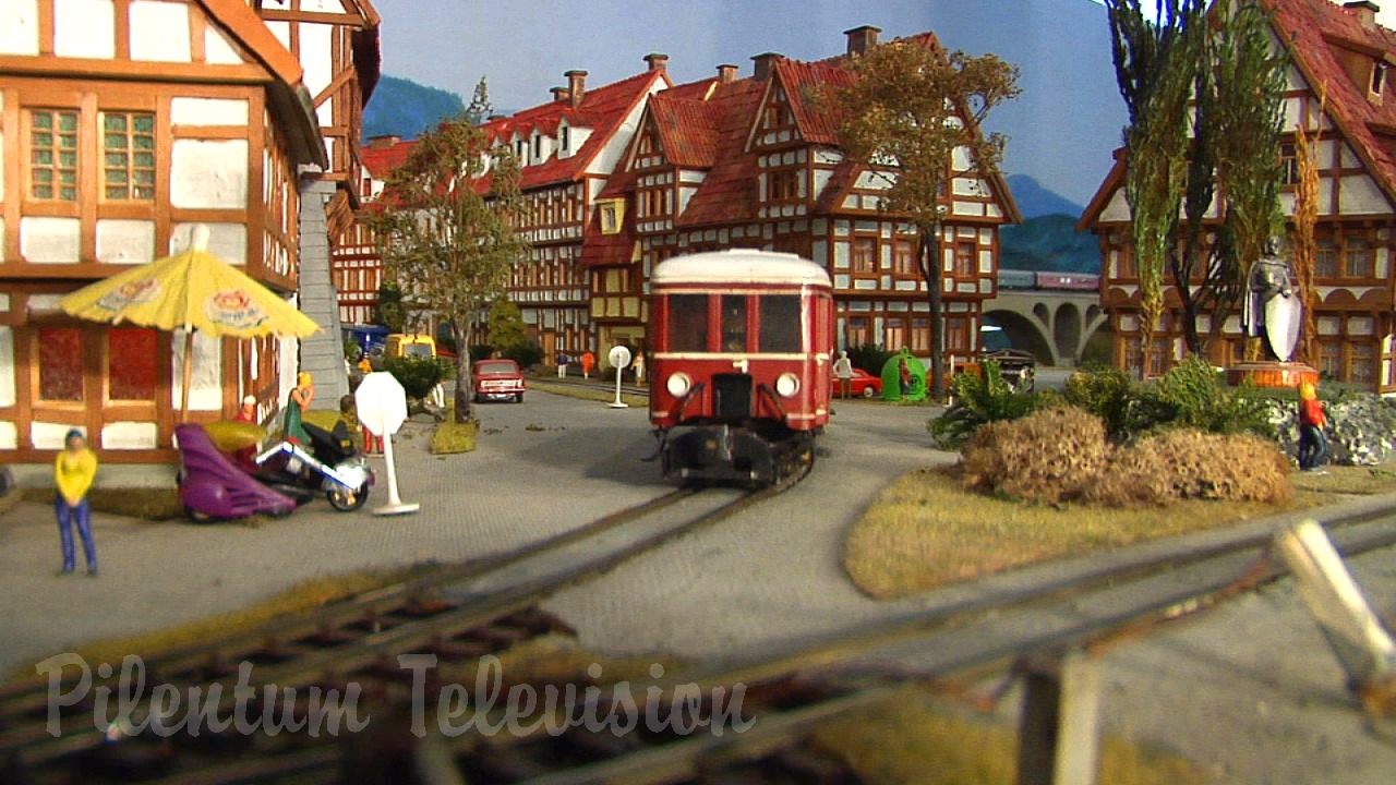 Big Model Trains and Cab Ride at the Dresden Model Railroad Museum