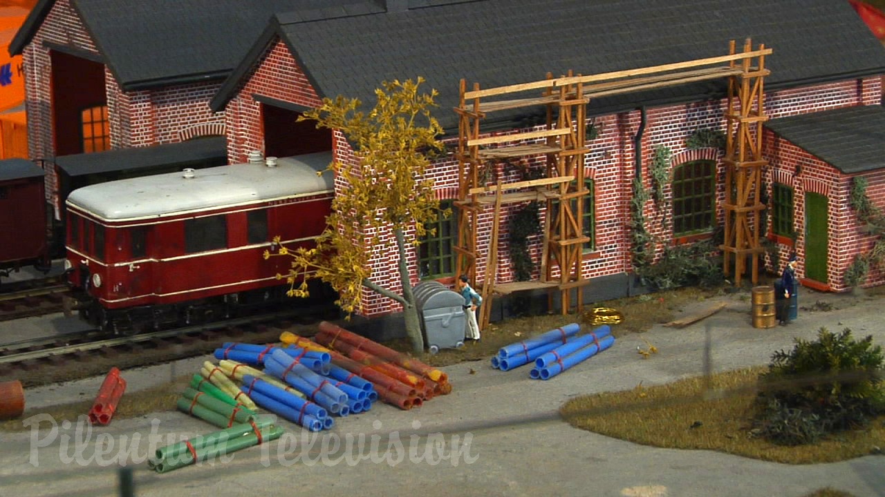 Big Model Trains and Cab Ride at the Dresden Model Railroad Museum