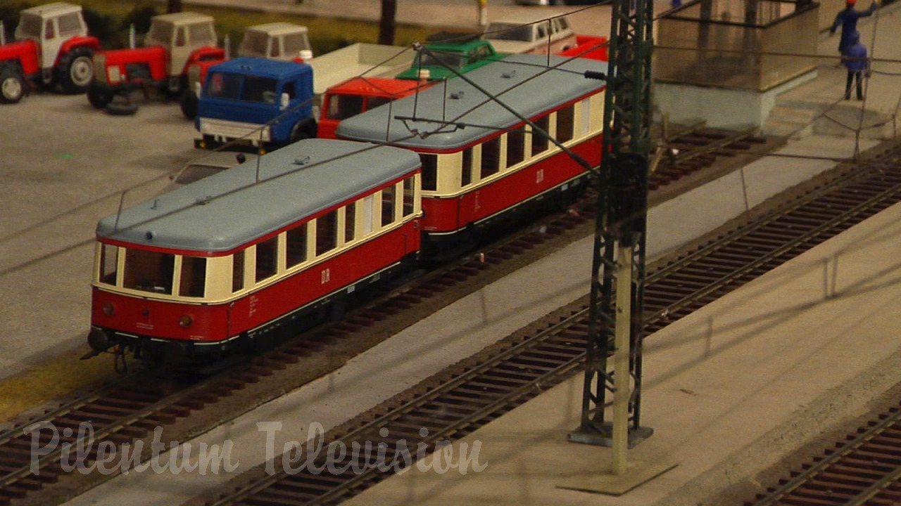 Big Model Trains and Cab Ride at the Dresden Model Railroad Museum