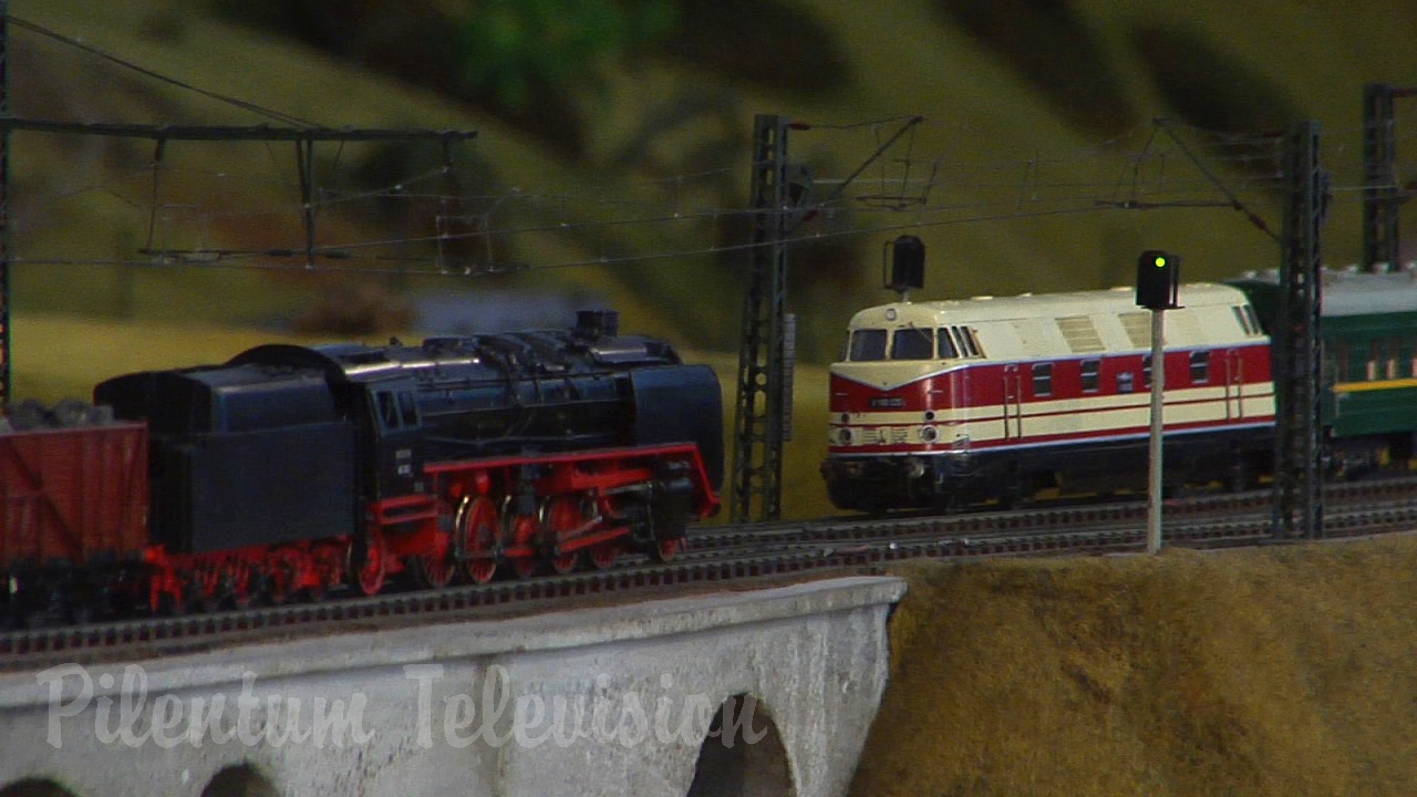 Big Model Trains and Cab Ride at the Dresden Model Railroad Museum