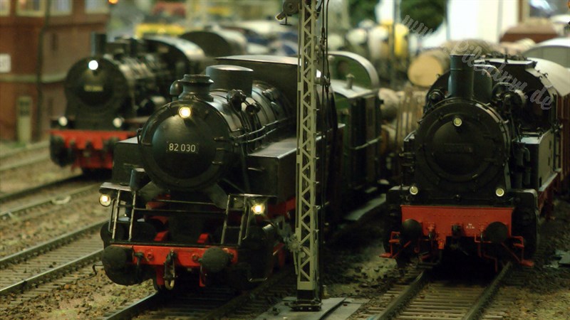 Toy Trains in 1 Gauge at the Hamburg Model Railroad Museum