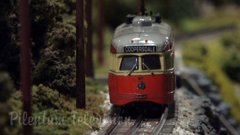 The Choo Choo Barn Model Train Layout in Strasburg Pennsylvania