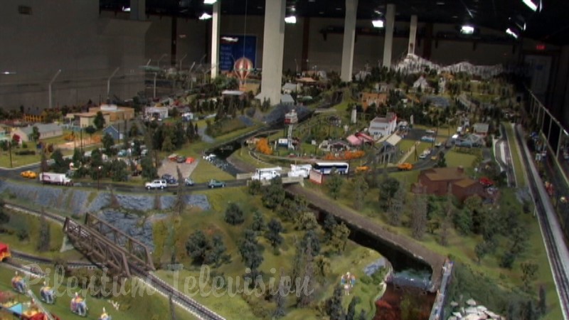 The Choo Choo Barn Model Train Layout in Strasburg Pennsylvania