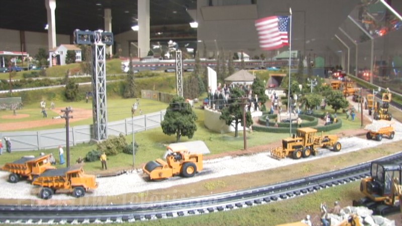 The Choo Choo Barn Model Train Layout in Strasburg Pennsylvania