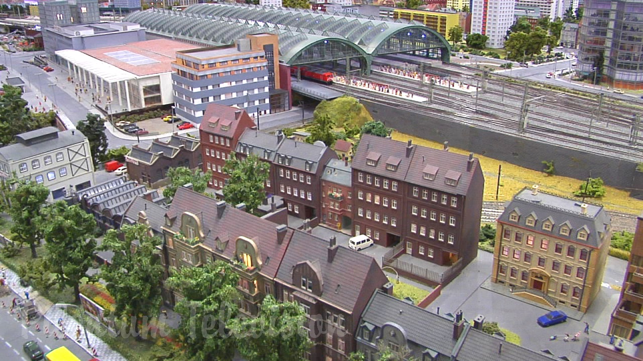 The Great Model Railroad Layout in Berlin with 9,680 square feet of model trains in HO scale