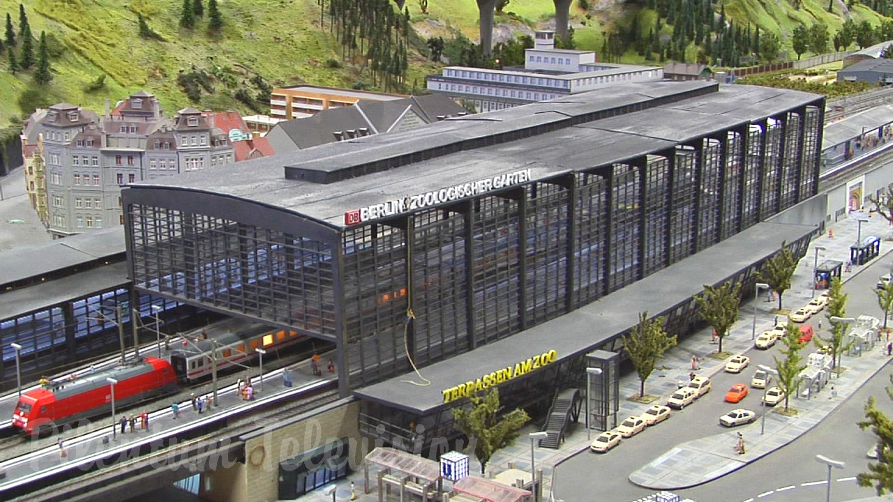 The Great Model Railroad Layout in Berlin with 9,680 square feet of model trains in HO scale