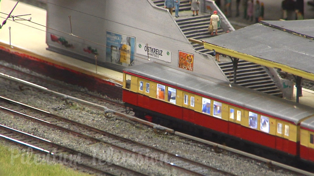 The Great Model Railroad Layout in Berlin with 9,680 square feet of model trains in HO scale