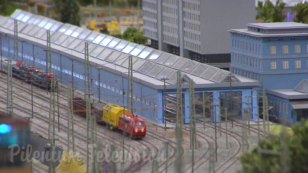 The Great Model Railroad Layout in Berlin with 9,680 square feet of model trains in HO scale