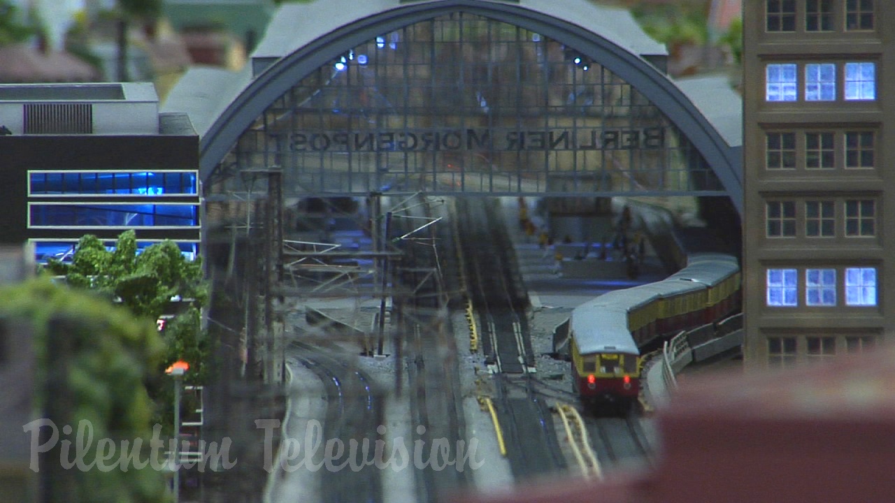 The Great Model Railroad Layout in Berlin with 9,680 square feet of model trains in HO scale