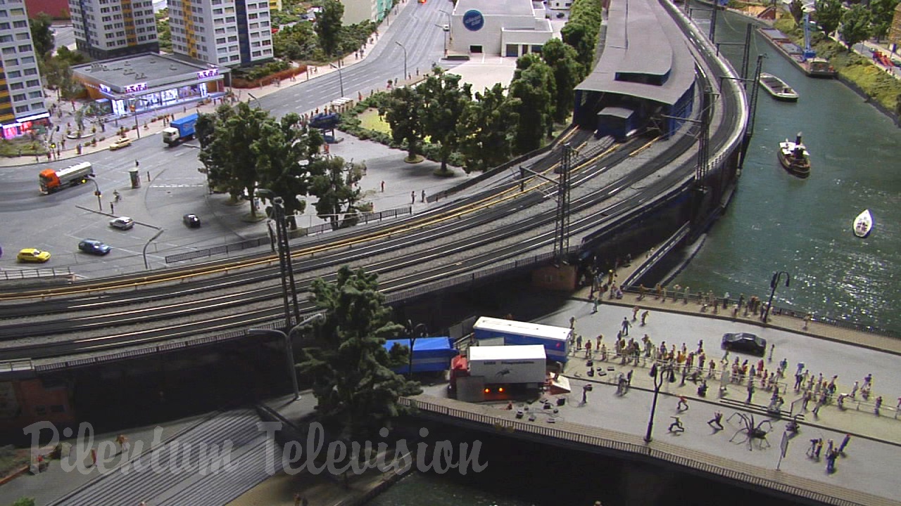 The Great Model Railroad Layout in Berlin with 9,680 square feet of model trains in HO scale