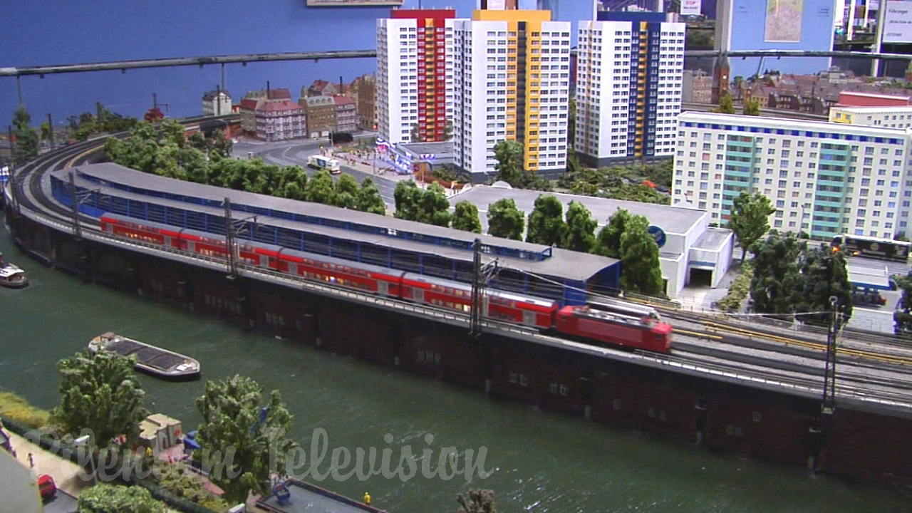 The Great Model Railroad Layout in Berlin with 9,680 square feet of model trains in HO scale