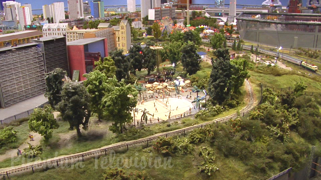 The Great Model Railroad Layout in Berlin with 9,680 square feet of model trains in HO scale