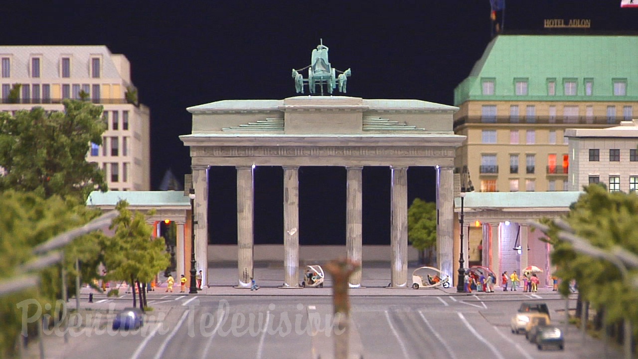 The Great Model Railroad Layout in Berlin with 9,680 square feet of model trains in HO scale