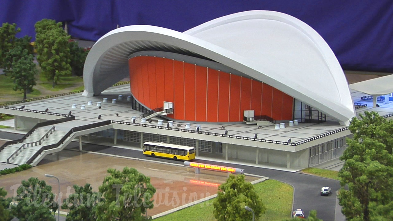 The Great Model Railroad Layout in Berlin with 9,680 square feet of model trains in HO scale