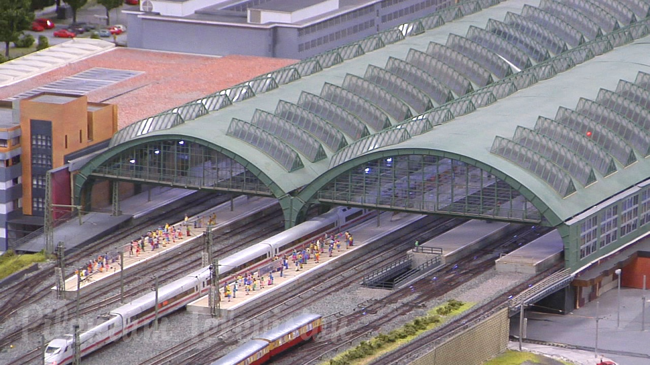 The Great Model Railroad Layout in Berlin with 9,680 square feet of model trains in HO scale