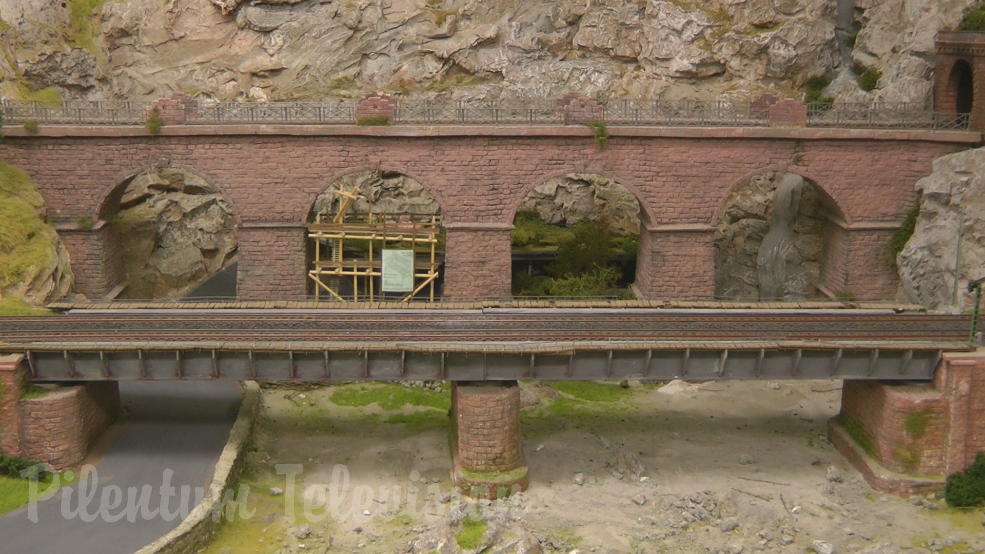 HO Scale Model Railroad Layout made by a German Model Railroader Club