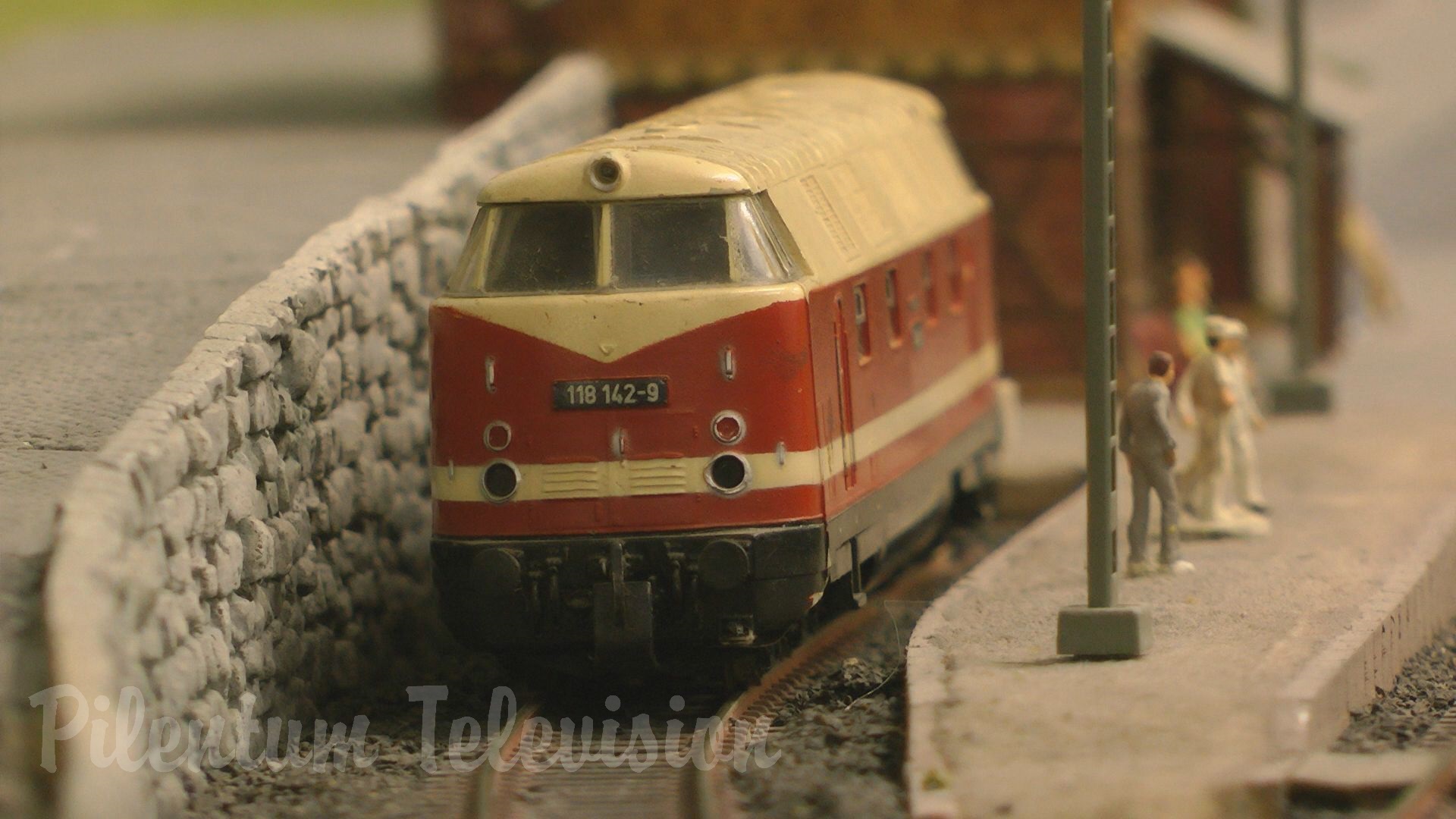 HO Scale Model Railroad Layout made by a German Model Railroader Club