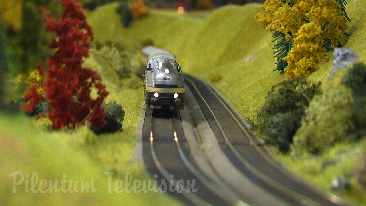 The Excellent Model Railroad Layout in HO Scale