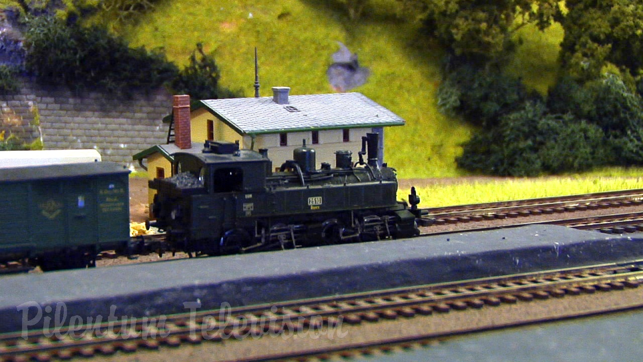 The Excellent Model Railroad Layout in HO Scale