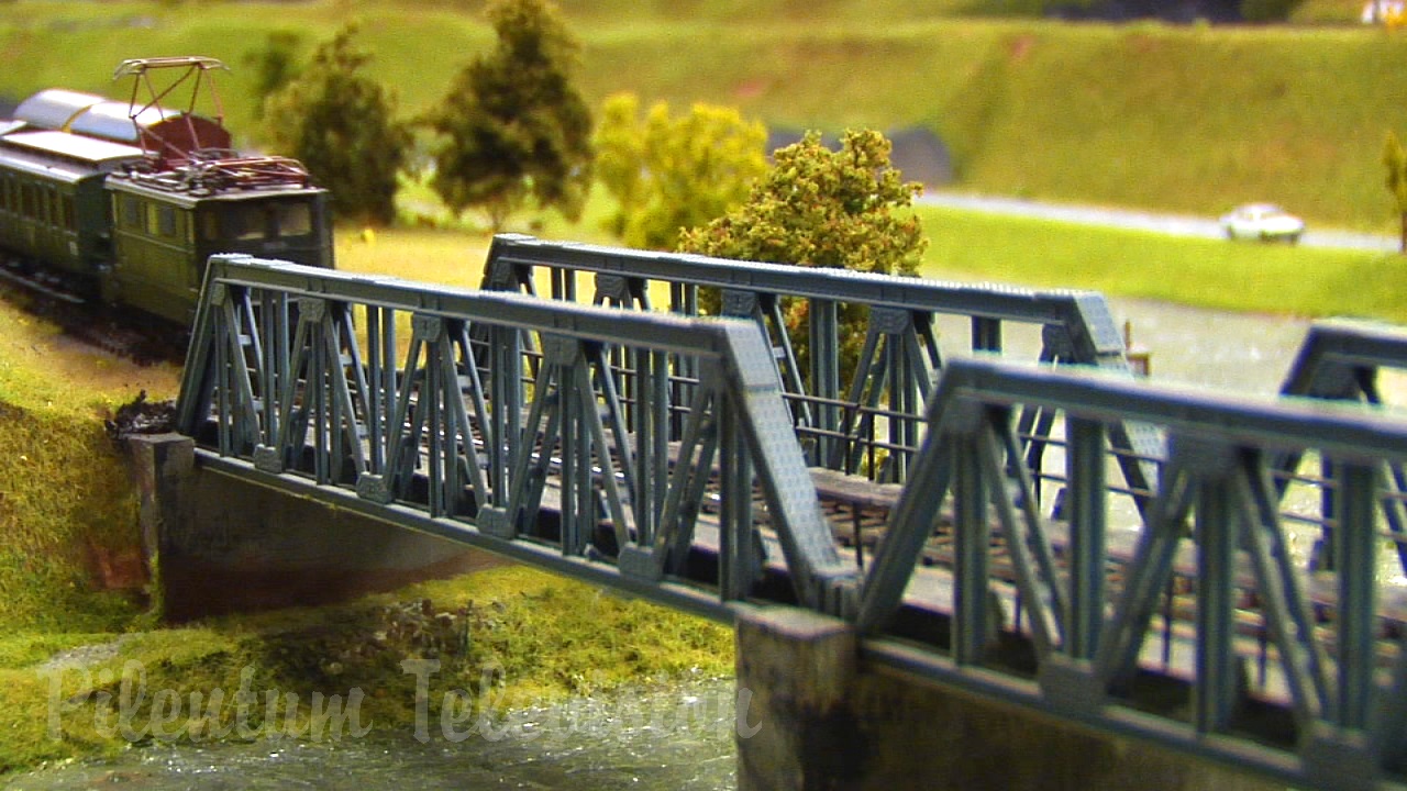 The Excellent Model Railroad Layout in HO Scale